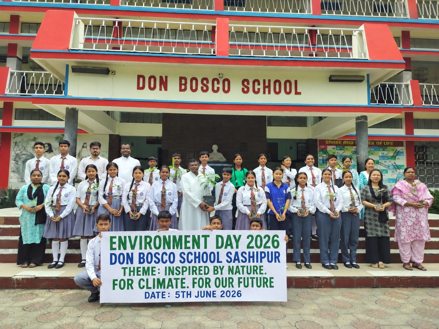 World Environment Day Celebration at Don Bosco School, Sashipur